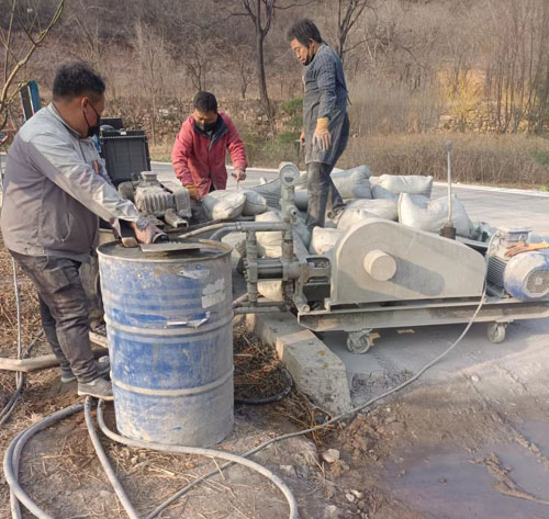 温州路面下沉注浆
